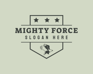 Eagle Air Force Soldier logo design