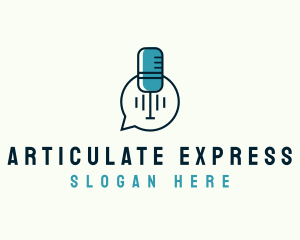 Podcast Recording Studio logo design