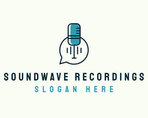 Podcast Recording Studio logo design