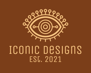 Astrological Eye Symbol  logo