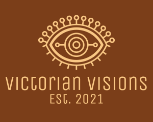 Astrological Eye Symbol  logo design