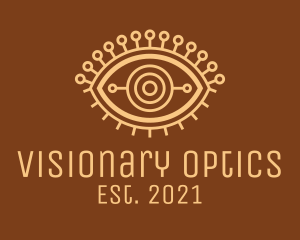 Astrological Eye Symbol  logo design