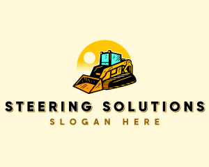 Excavation Mining Construction logo design