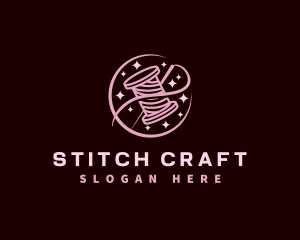 Thread Needle Sewing logo