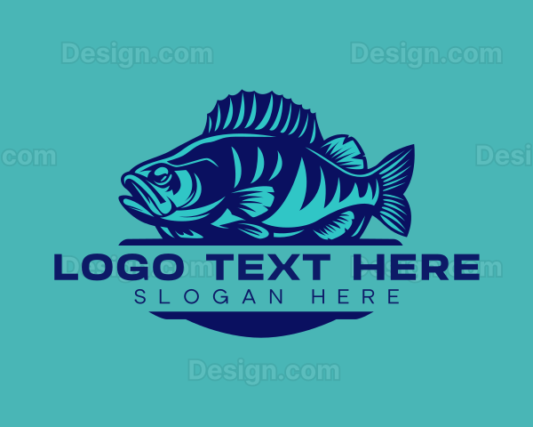 Deep Sea Fish Creature Logo