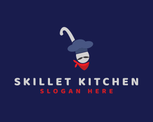 Chef Soup Ladle  logo design