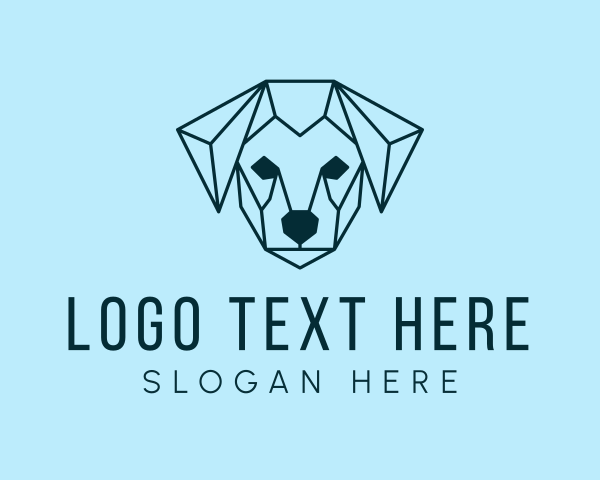 Doggo logo example 1