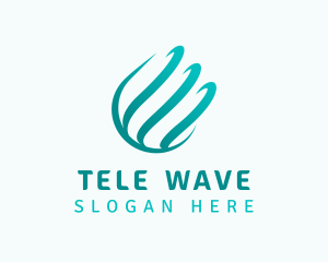 Water Droplet Waves logo design