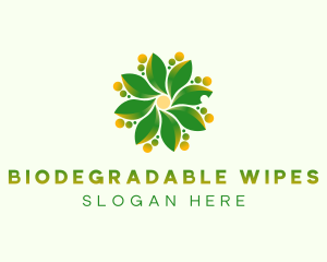 Leaf Energy Biodegradable logo design