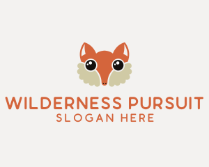 Cute Fox Face logo design