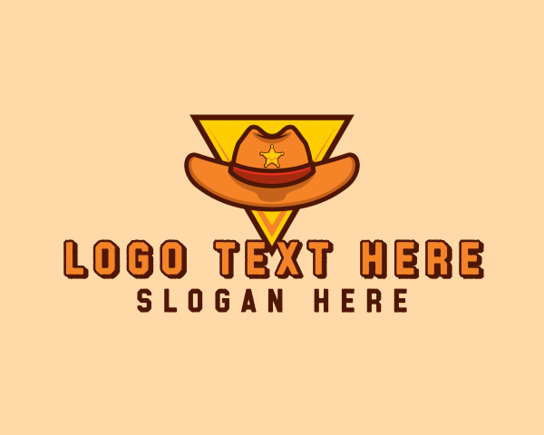 Cowboy logo example 4