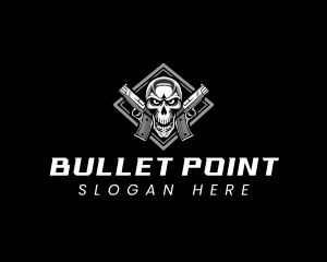 Skull Handgun Shooter logo