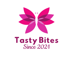 Butterfly Flower Beauty  logo