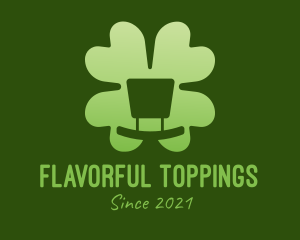 Cloverleaf Top Hat logo design