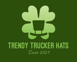 Cloverleaf Top Hat logo design