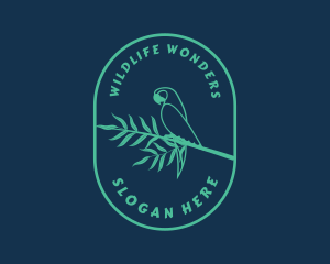 Tropical Wildlife Zoo logo design