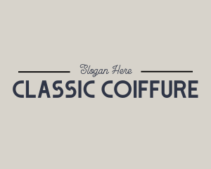 Classic Professional Wordmark logo design