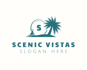 Tropical Island Beach logo