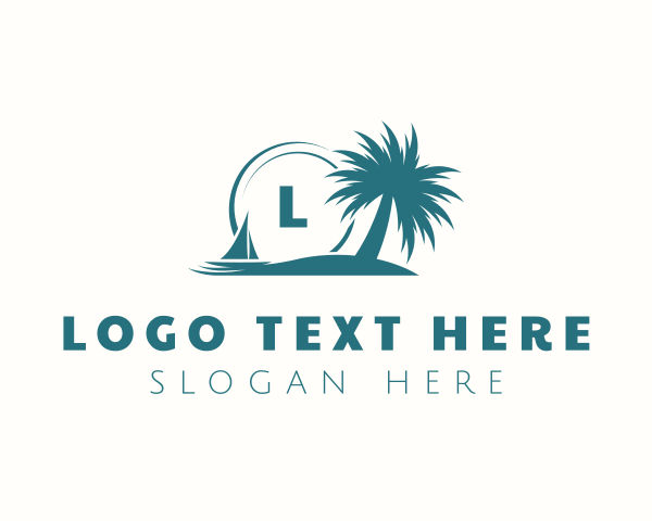 Tropical Island Beach logo