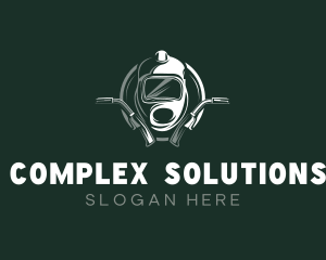 Repair Machinist Welder  logo design