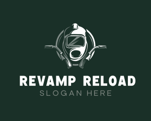 Repair Machinist Welder  logo design