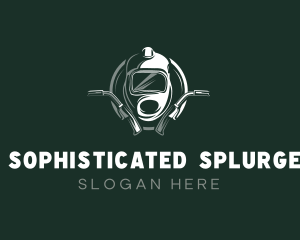 Repair Machinist Welder  logo design