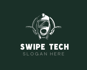 Repair Machinist Welder  logo design