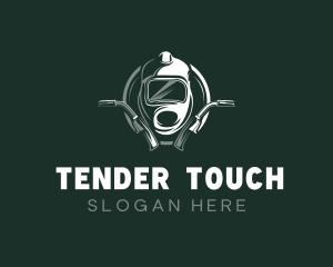 Repair Machinist Welder  logo design