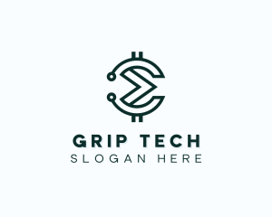 Digital Tech Crypto logo design