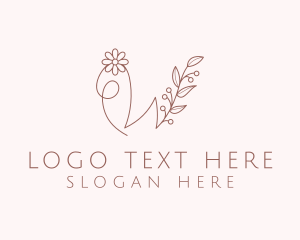 Florist Letter W logo