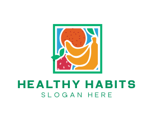 Natural Healthy Fruits  logo