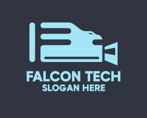 Falcon Video Recording logo design