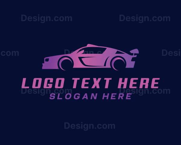 Automotive Racing Car Logo