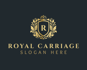 Royal Crown Shield logo design