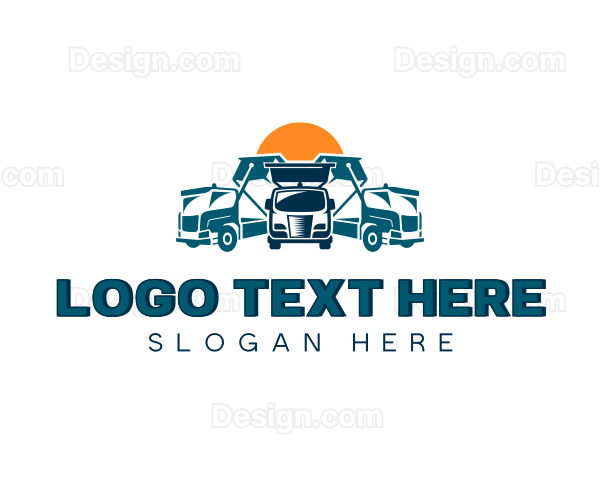 Vehicle Transportation Trucking Logo