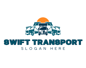 Vehicle Transportation Trucking logo