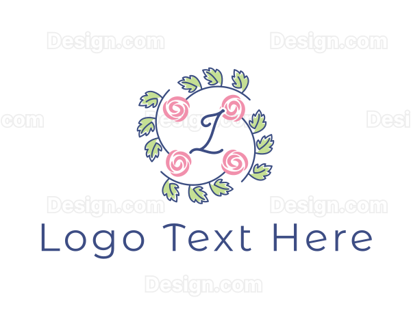 Elegant Rose Floral Logo