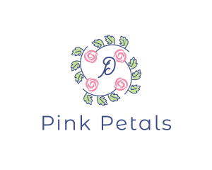 Elegant Rose Floral logo design