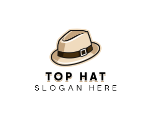 Fedora Hat Apparel logo design