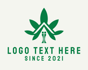 Marijuana Dispensary House logo