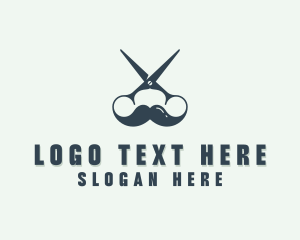 Barber Haircut Shears logo