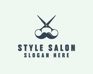 Barber Haircut Shears logo