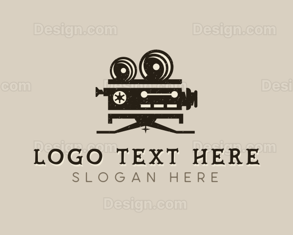 Movie Camera Film Logo