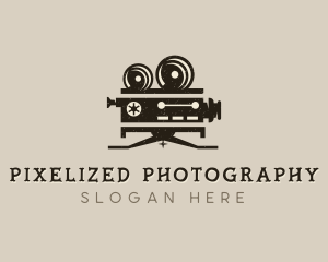 Movie Camera Film logo design