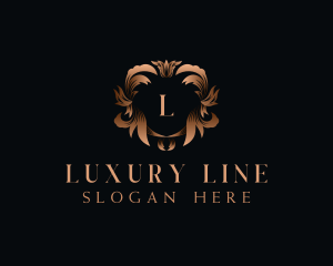 Luxury Hotel Premium Ornament logo design