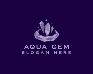 Crystal Gem Boutique logo design