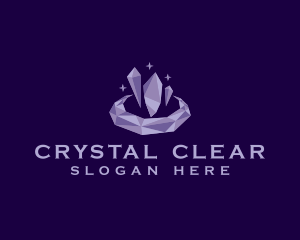 Crystal Gem Boutique logo design