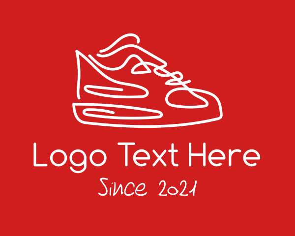 Designer Sneaker logo example 1