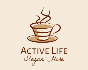 Steaming Hot Coffee  logo