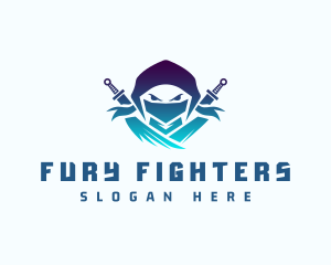 Gaming Ninja Warrior logo design